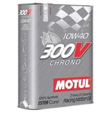 Моторне мастило MOTUL 300V Chrono 10W-40, 2 літри 10W40 (825902 / 104243)