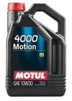 Моторне мастило MOTUL 4000 Motion 10W-30, 5 літрів 10W30 (387206 / 100334)