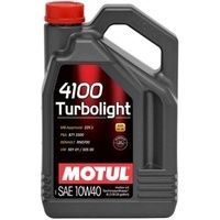 Моторне мастило MOTUL 4100 Turbolight 10W-40, 4 літри 10W40 (387607 / 109462)