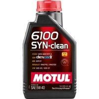 Моторне мастило MOTUL 6100 Syn-clean 5W-40, 1 літр 5W40 (854211 / 107941)