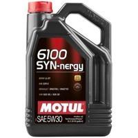 Моторне мастило MOTUL 6100 Syn-nergy 5W-30, 5 літрів 5W30 (838351 / 107972)