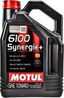 Моторне мастило MOTUL 6100 Synergie+ 10W-40, 4 літри 10W40 (839441 / 109463)
