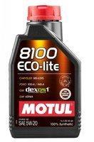 Моторне мастило MOTUL 8100 Eco-lite 5W-20, 1 літр 5W20 (841411 / 109102)
