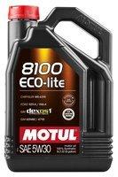 Моторне мастило MOTUL 8100 Eco-lite 5W-30, 5 літрів 5W30 (839551 / 108214)