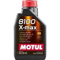 Моторне мастило MOTUL 8100 X-max, 0W40 1 літр 0W-40 (348201 / 104531)
