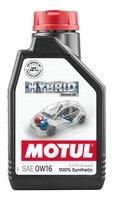 Моторне мастило MOTUL Hybrid, 0W16 1 літр 0W-16 (333201 / 107153)