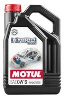 Моторне мастило MOTUL Hybrid, 0W16 4 літри 0W-16 (333207 / 107154)