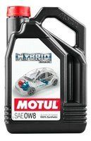 Моторне мастило MOTUL Hybrid, 0W8 4 літри 0W-8 (333407 / 107156)