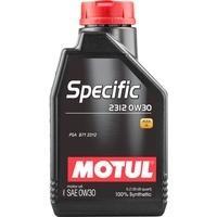 Моторне мастило MOTUL SPECIFIC 2312 0W-30, 1 літр 0W30 (867511 / 106413)
