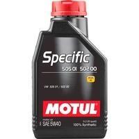 Моторне мастило MOTUL SPECIFIC 505 01-502 00 5W-40, 1 літр 5W40 (842411 / 101573)