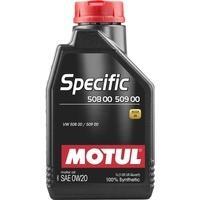 Моторне мастило MOTUL SPECIFIC 508 00 509 00 0W-20, 1 літр 0W20 (867211 / 107385)