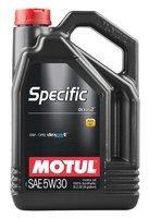 Моторне мастило MOTUL SPECIFIC DEXOS2 5W-30, 5 літрів 5W30 (860051 / 102643)