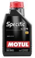 Моторне мастило MOTUL SPECIFIC LL-12FE 0W-30, 1 літр 0W30 (832601 / 107301)