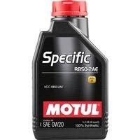 Моторне мастило MOTUL SPECIFIC RBS0-2AE 0W-20, 1 літр 0W20 (867411 / 106044)
