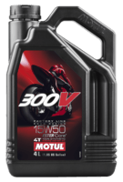 Моторне мастило MOTUL 300V 4T FACTORY LINE ROAD RACING 15W-50, 4 літри 15W50 (836241 / 104129)