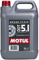Гальмівна рідина MOTUL DOT 5.1 Brake Fluid 5 літрів (807006 / 100952)