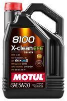 Моторне мастило MOTUL 8100 X-clean EFE 5W-30, 4 літри 5W30 (814007 / 109171)