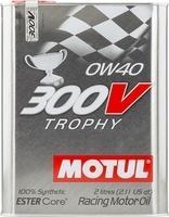 Моторне мастило Motul 300V Trophy 0W-40 2л (825402 / 104240)