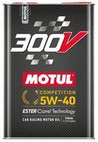 Моторне мастило MOTUL 300V COMPETITION SAE 5W-40, 5 літрів 5W40 (826651 / 110818)