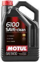 Моторне мастило MOTUL 6100 Save-clean 5W-30, 5л 5W30 (841651 / 107968)