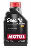 Моторне мастило MOTUL SPECIFIC 505 01 502 00 5W-40, 1л 5W40 (842411 / 101573)