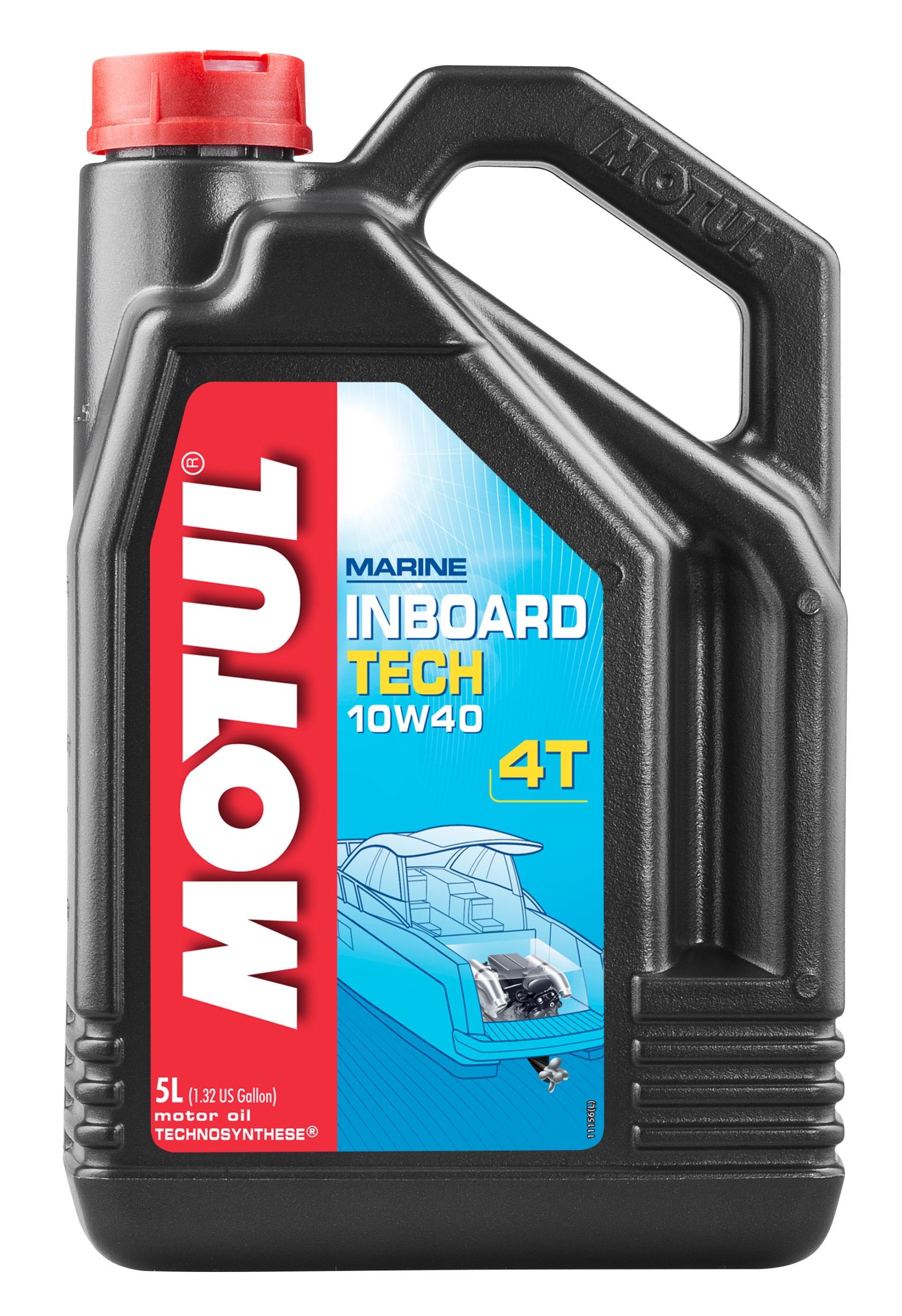 Моторне мастило MOTUL Inboard Tech 4T SAE 10W-40, 5л 10W40 (852351 / 106419)