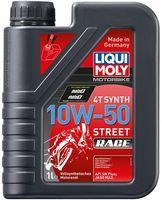 Моторне мастило Liqui Moly Motorbike 4T Synth Street Race 10W-50, 1 літр (3982)