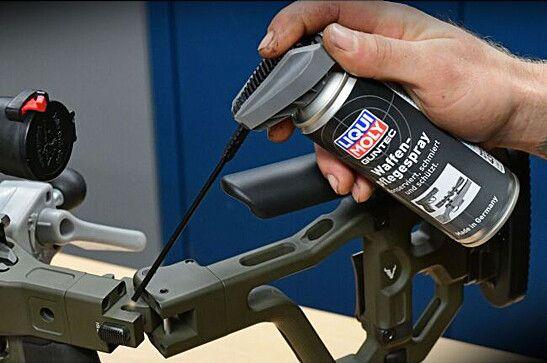 Масло-спрей для зброї Liqui Moly GunTec Waffenpflege-Spray, 200 мл (4390)