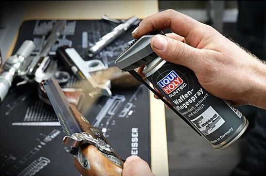Масло-спрей для зброї Liqui Moly GunTec Waffenpflege-Spray, 200 мл (4390)