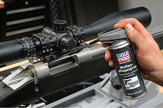 Масло-спрей для зброї Liqui Moly GunTec Waffenpflege-Spray, 200 мл (4390)
